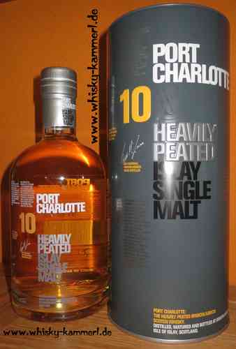 Port Charlotte - 10 Years - Heavily Peated - 46% (old Edition)