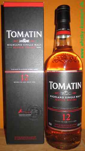 Tomatin - 12 Years - 43% (old Edition)