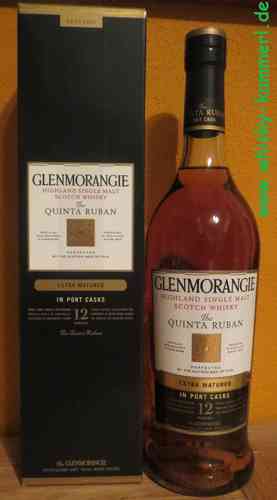 Glenmorangie - Quinta Ruban - 12 Years - Extra Matured in Port Casks - 46% (Produktion eingestellt)