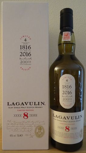 Lagavulin - 8 Years - 200th. Annivesary - 48%