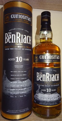 BenRiach -10 Years- Curiositas - 46% (old Edition)