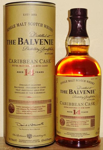 Balvenie - 14 Years - Carribean Cask - 43%