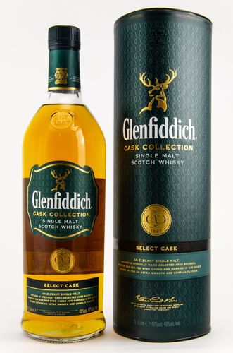 Glenfiddich - Select Cask - 40% - 1 Liter-Abfüllung