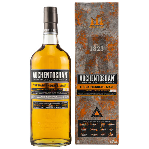 Auchentoshan - The Bartender`s Malt - (Limited Edition No. 1) - 47%