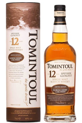 Tomintoul - 12 Years - Oloroso Sherry Cask Finish - 40%