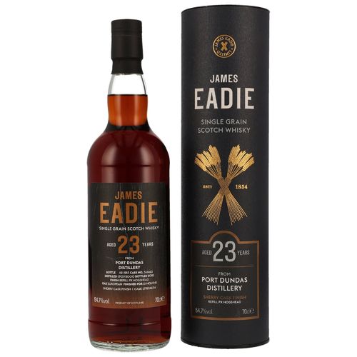 Port Dundas - 23 Years - Sherry Cask Finish - Single Grain Whisky - James Eadie - 54,7%