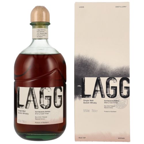 Lagg - Corriecravie Edition (Isle of Arran) - Sherry Cask Finish - 55% (Bottled: 04.07.2023)