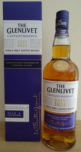 The Glenlivet - Captain`s Reserve - Cognac Cask Finish - 40%