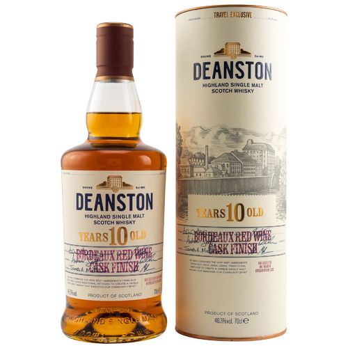Deanston - 10 Years - Bordeaux Red Wine Cask Finish - 46,3%