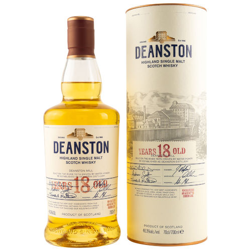 Deanston - 18 Years - 1st. Fill Bourbon Casks - 46,3%