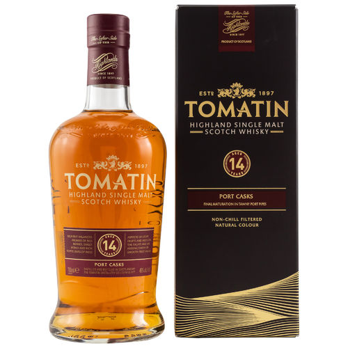 Tomatin - 14 Years - Port Wood Finish - 46%