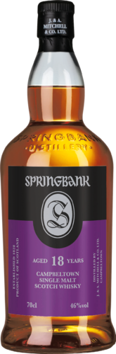 Springbank - 18 Years - Release Autumn 2021 - 46% (in Tube)