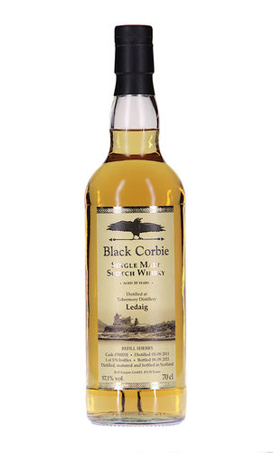 Ledaig - Black Corbie - 10 Years - Refill Sherry Cask - 57,1%