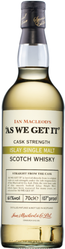 As We Get It - Ian Macleod`s - Cask Strength Islay Single Malt - 61%