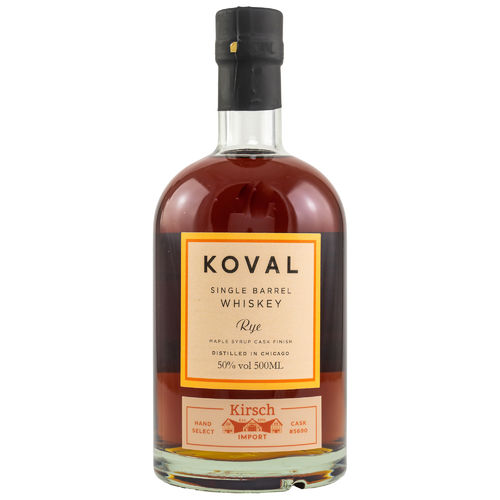 Koval - Rye Whiskey - Maple Syrup Cask Finish - 50% (0,5 Liter)