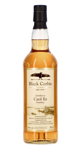 Caol Ila - Black Corbie - 6 Years - 24.07.2014 / 25.01.2021 - Amarone Wine Cask Finish - 59,7%