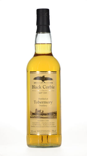 Tobermory - 7 Years - Black Corbie – 12.05.2015 / 16.05.2022 – Madeira Cask - 52,5% (Outturn: 255)
