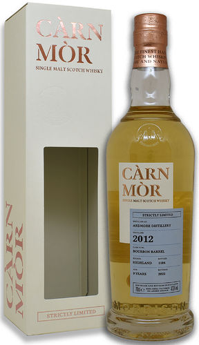 Ardmore - 9 Years - Càrn Mòr - Bourbon Barrel - 2012 / 2022 - 47,5%