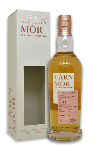 Linkwood - 10 Years - Càrn Mòr - 1st. Fill Bourbon Barrel - 2011 / 2022 - 47,5%