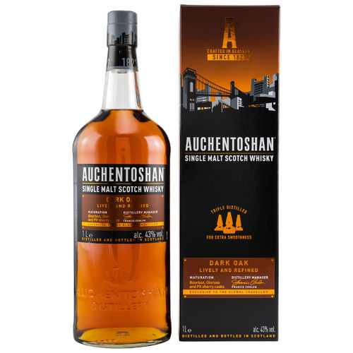 Auchentoshan - Dark Oak - 43% (1 Liter)