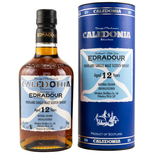 Edradour - Caledonia - 12 Years - 46% (Bottled 14.02.2023)