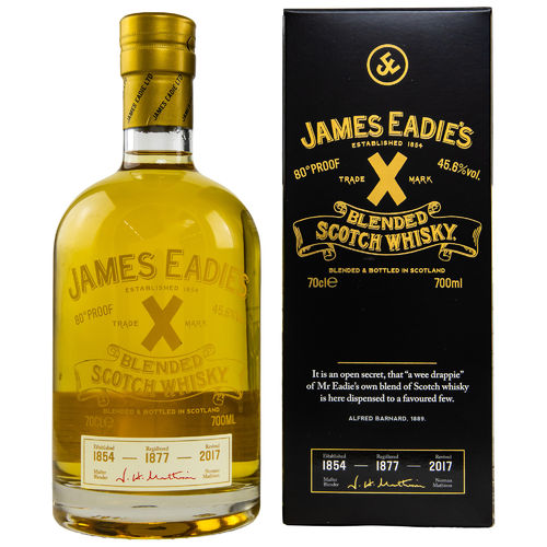 Trade Mark X - Blended Malt Scotch Whisky - James Eadie - 45,6%