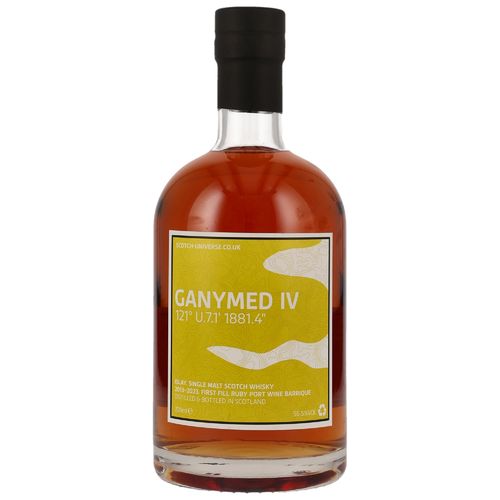 Ganymed IV (Bunnahabhain) - 10 Years - 1st. Fill Ruby Port Wine Barrique - Scotch Universe - 56,5%