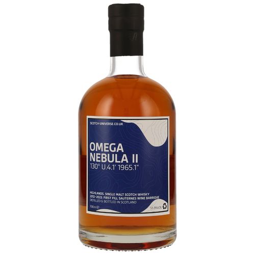 Omega Nebula II (Deanston) - 10 Years - 1st. Fill Sauternes Wine Barrique - Scotch Universe - 55,9%