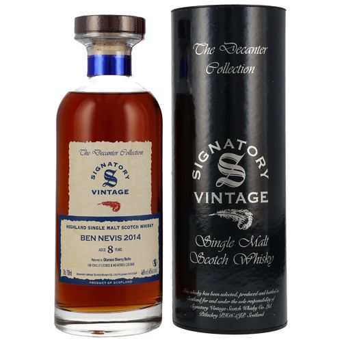 Ben Nevis - 8 Years - 2014/2023 - Matured in Oloroso Sherry Butts -Signatory - 46%