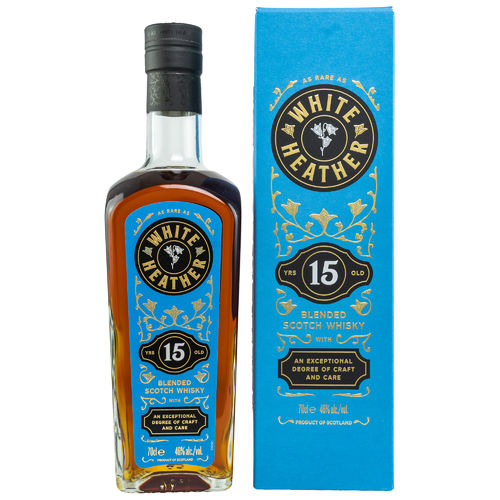 White Heather - 15 Years - Blended Scotch by Billy Walker - 46%