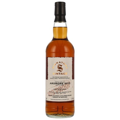Ardmore - 13y. - 2010 / 2023 - 100 Proof - 1st. Fill Oloroso Sherry Butts - Signatory - 57,1%