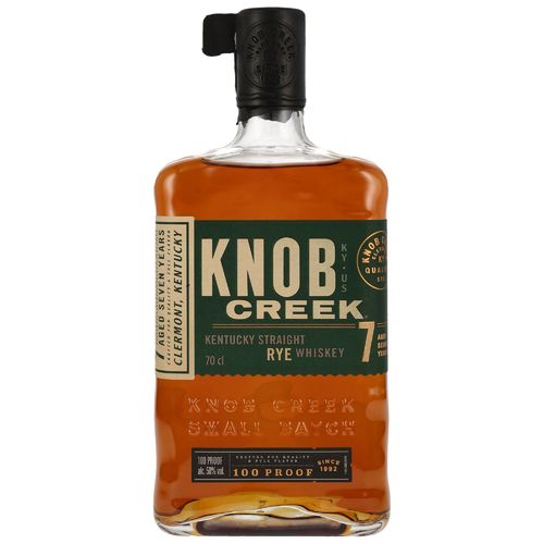 Knob Creek - Kentucky Straight Rye Whiskey - 7 Years - 50%